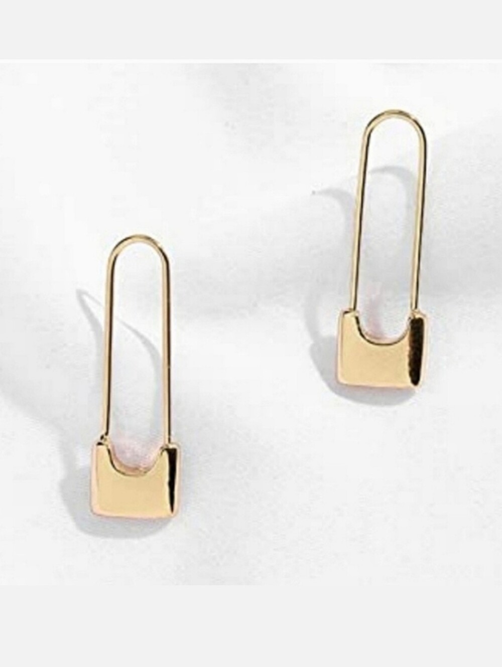 Gold Pin Earring